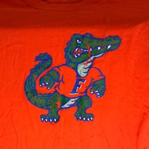 Florida Gators Orange Tee Retro ‘Mean’ Gator